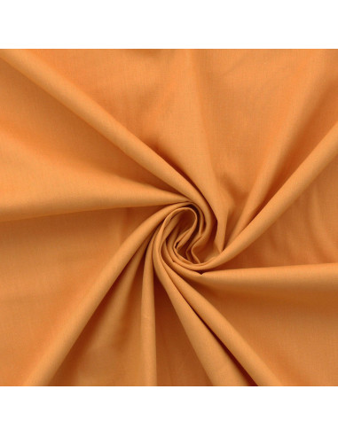 Tissu popeline de coton - Ocre