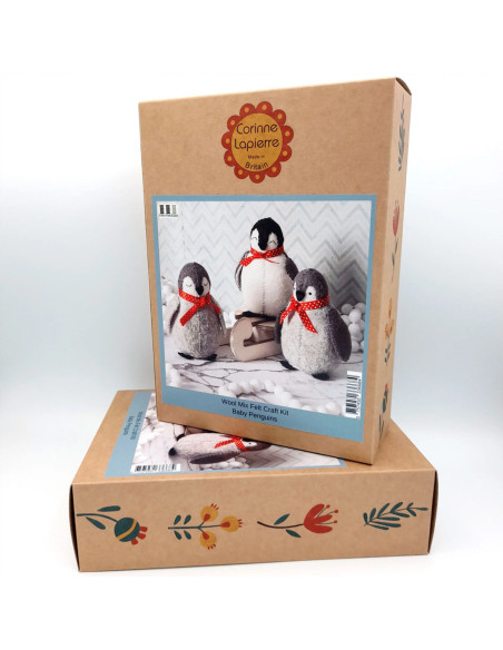 Kit feutrine - Bébés pingouins