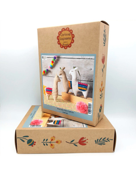 Kit feutrine - Lamas