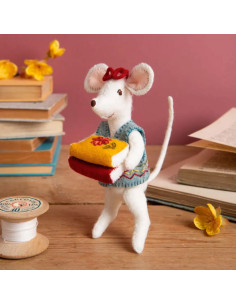 Kit feutrine - Petite souris libraire