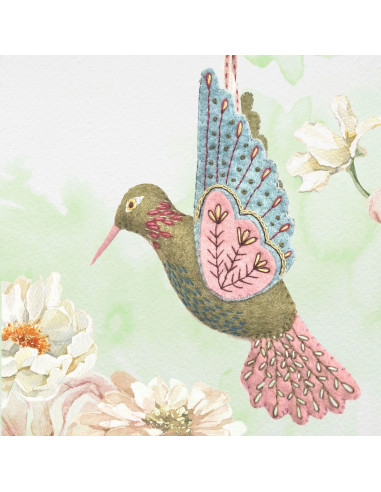 Kit feutrine - Colibri