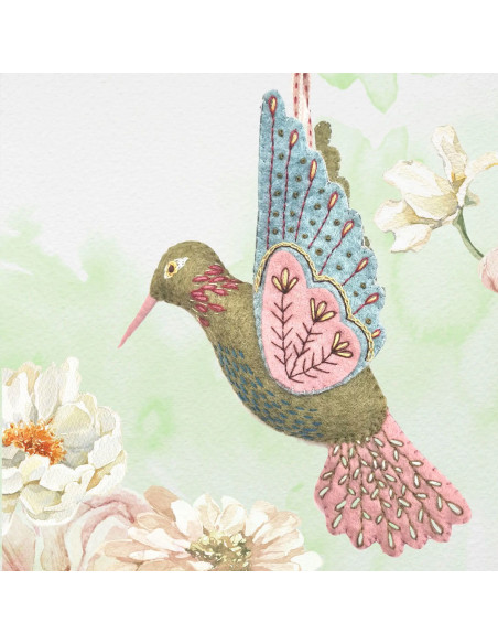 Kit feutrine - Colibri