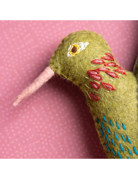 Kit feutrine - Colibri