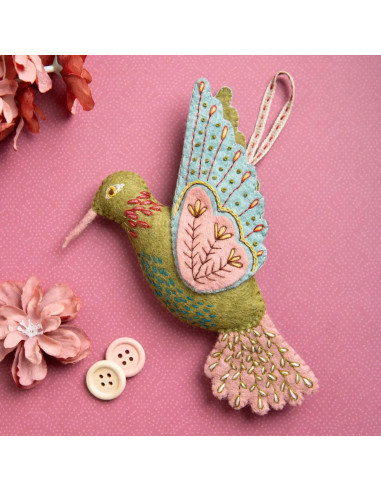 Kit feutrine - Colibri