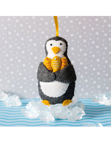 Kit feutrine - Pingouin
