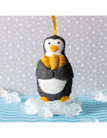 Kit feutrine - Pingouin
