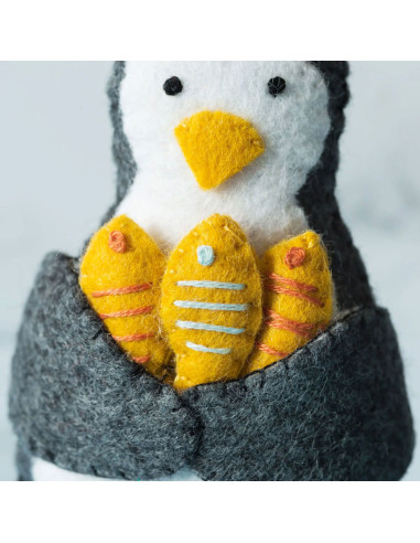 Kit feutrine - Pingouin