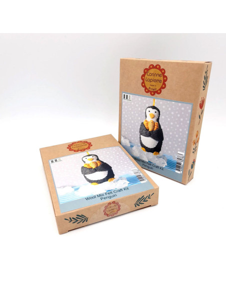Kit feutrine - Pingouin