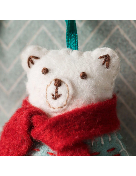 Kit feutrine - Ours polaire