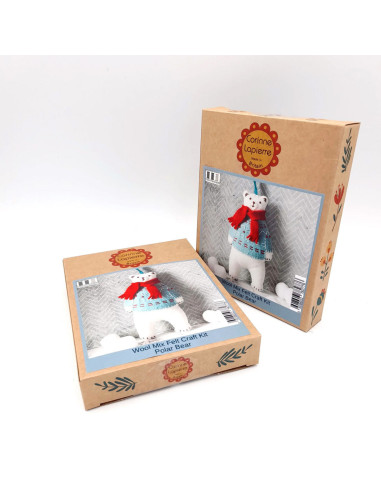 Kit feutrine - Ours polaire
