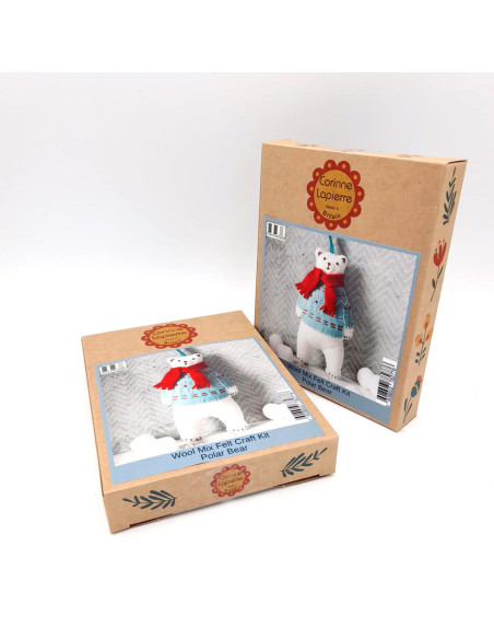 Kit feutrine - Ours polaire