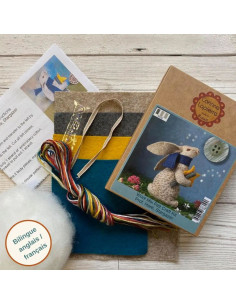 Kit feutrine - Lapin astronome 2