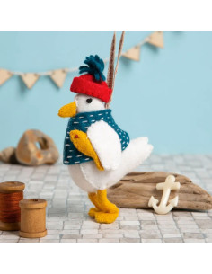 Kit feutrine - Sam la mouette
