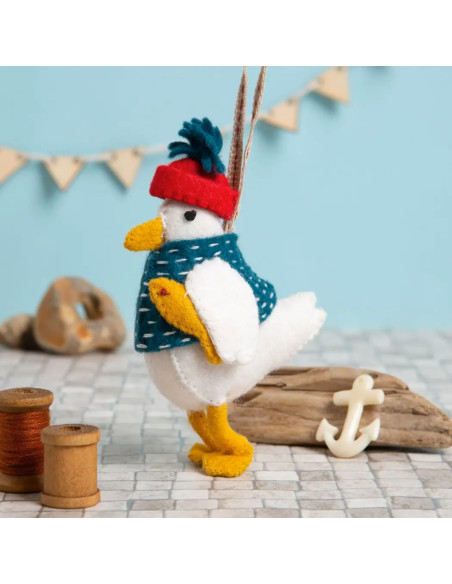 Kit feutrine - Sam la mouette