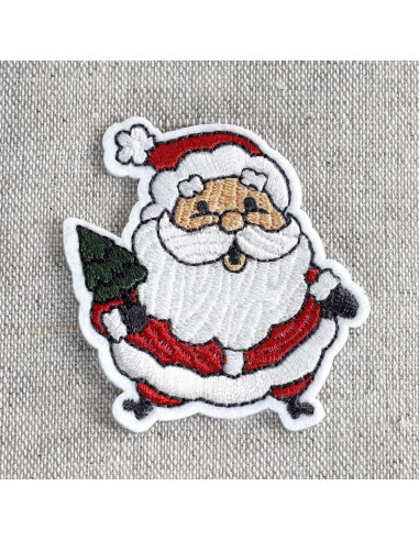Écusson thermocollant c´est noël - Père noël