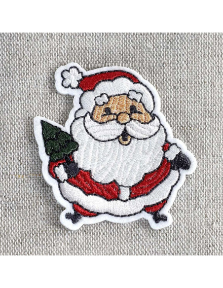 Écusson thermocollant c´est noël - Père noël