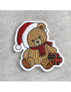 Écusson thermocollant c´est noël - Ours