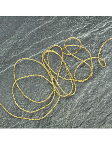 Cordon lurex 1,5 mm - Or