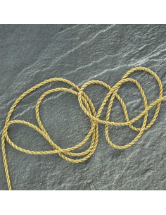 Cordon lurex 3 mm - Or