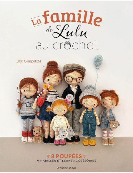 Livre la famille de Lulu au crochet