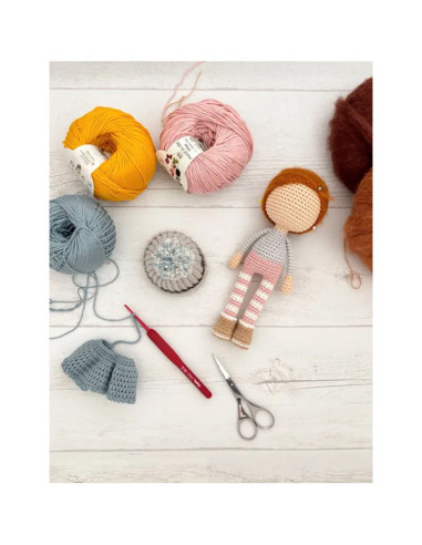 Livre la famille de Lulu au crochet