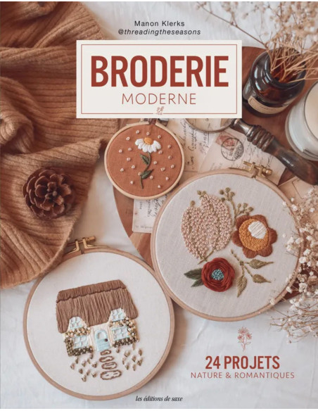 Livre broderie moderne