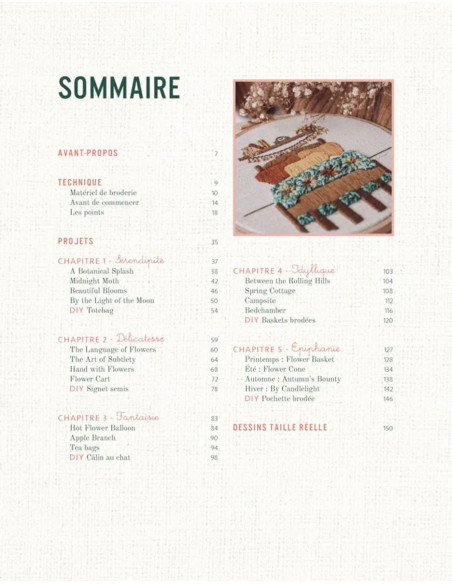 Livre broderie moderne