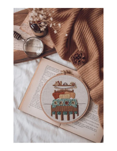 Livre broderie moderne
