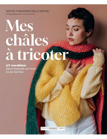 Livre mes châles à tricoter
