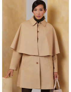 Patron de manteau - Vogue 2074