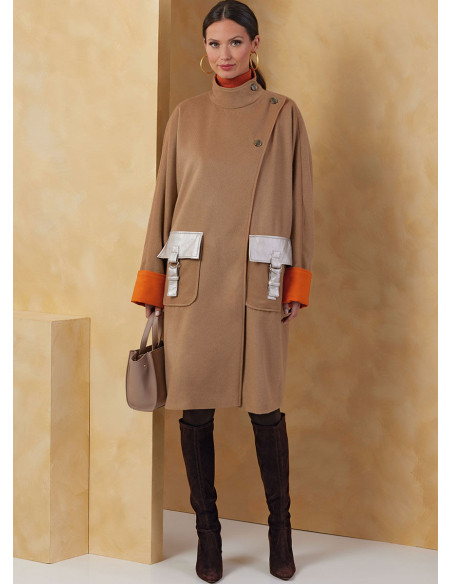 Patron de manteau - Vogue 2075
