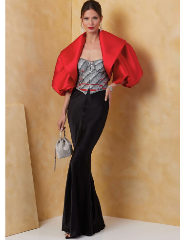 Patron de boléro - Vogue 2078