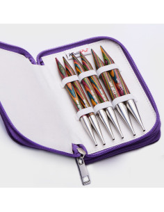 Trousse aiguilles à tricoter circulaires KnitPro Chunky Symfonie Wood 2