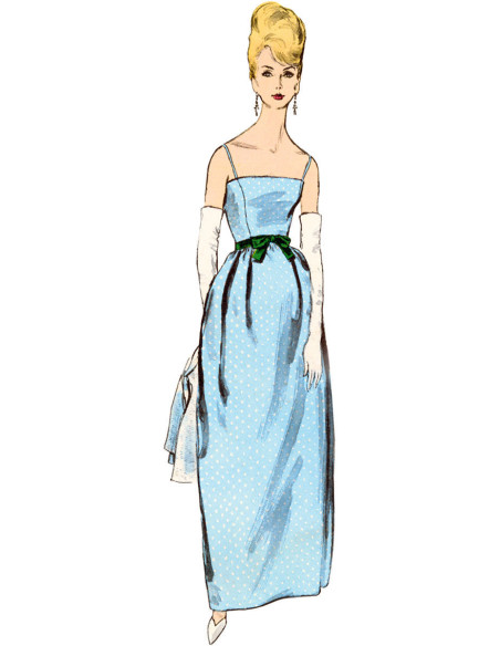 Patron de robe vintage - Vogue 2082