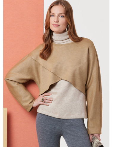 Patron de haut - Butterick 7013