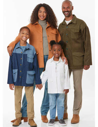 Patron de veste - Butterick 7016