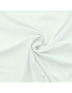 Tissu popeline de viscose - Écru