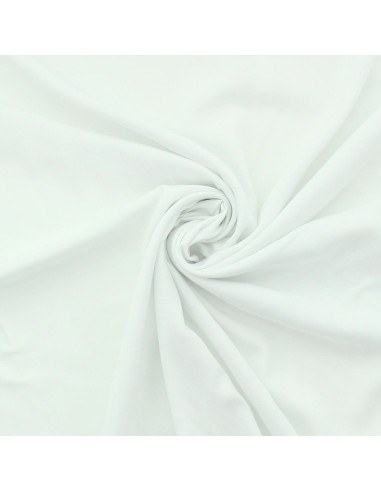 Tissu popeline de viscose - Écru