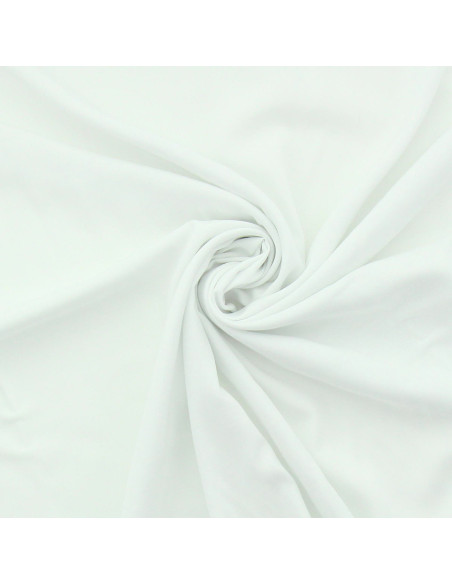Tissu popeline de viscose - Écru