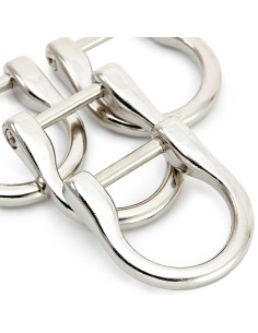 Lot 4 attaches pour anses de sacs à main - Argent 2