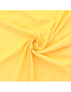 Tissu popeline de viscose - Jaune