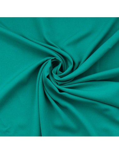 Tissu popeline de viscose - Emeraude