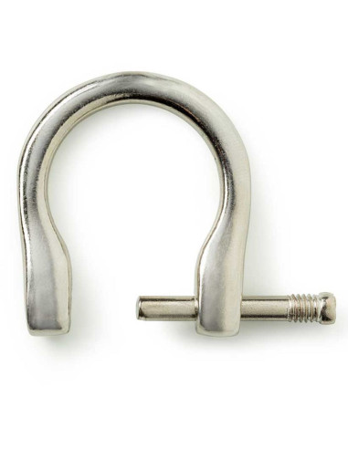 Lot 4 attaches pour anses de sacs à main - Argent