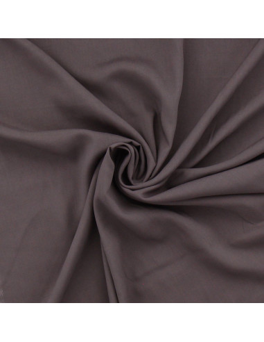 Tissu popeline de viscose - Anthracite