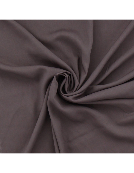 Tissu popeline de viscose - Anthracite