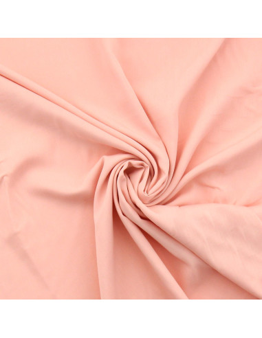 Tissu popeline de viscose - Rose clair