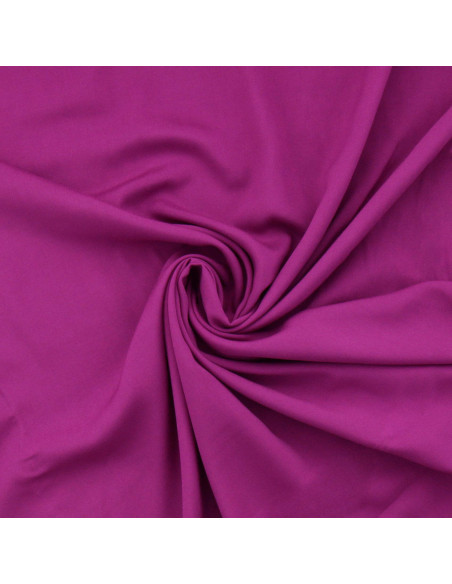 Tissu popeline de viscose - Violette