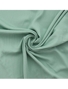 Tissu popeline de viscose - Vert de gris