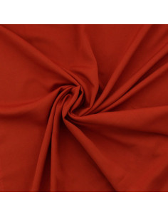 Tissu popeline de viscose - Cuivre