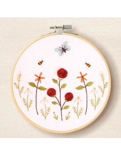 Kit broderie - Jardin des papillons 2